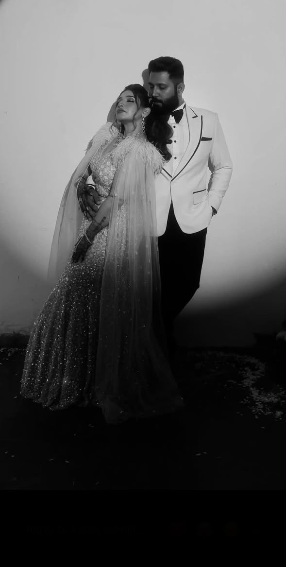 Karan & Simran together beside a lake